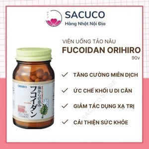 Viên uống phòng chống ung thư Fucoidan Orihiro 90 viên