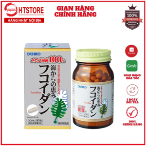 Viên uống phòng chống ung thư Fucoidan Orihiro 90 viên