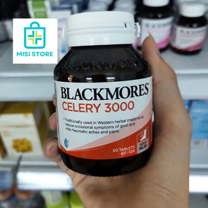 Viên uống phòng và điều trị Gout Blackmores Celery 3000mg 50m viên