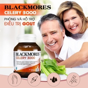 Viên uống phòng và điều trị Gout Blackmores Celery 3000mg 50m viên