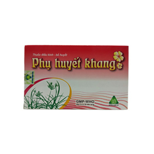 Viên Uống Phụ Huyết Khang hỗ trợ bổ máu điều hòa kinh nguyệt cho phái nữ hộp 50 viên