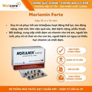 Viên uống phục hồi sức khỏe Moriamin forte