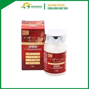 Viên uống Pico Collagen Premium Ribeto 75 viên Nhật giá tốt