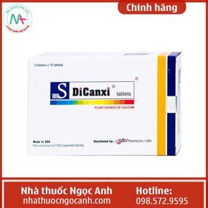 Viên uống S-DiCanxi bổ sung Canxi cho người già trẻ em và phụ nữ mang thai