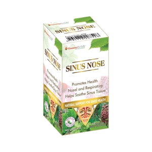 Viên Uống Sinus Nose Vitamins For Life 60 Viên Tăng Cường Sức Khỏe Đường Hô Hấp