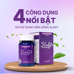 Viên uống Slady giúp cân bằng nội tiết tố nữ