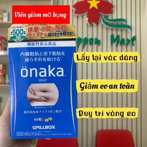 Viên uống tan mỡ bụng Onaka Cpillbox