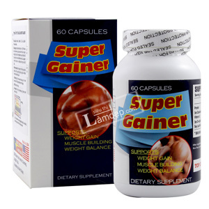 Viên uống tăng cân, tăng cơ cho người gầy Super Gainer