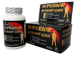 Viên uống tăng cân, tăng cơ hiệu quả Superior Weight Gain - 60 viên