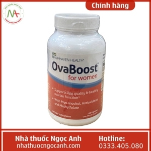 Viên uống tăng chất lượng trứng và khả năng sinh sản cho nữ OvaBoost for Women