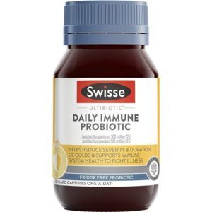 Viên uống tăng cường miễn dịch Swisse Ultibiotic Daily Immune Probiotic 30 viên