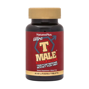 Viên uống tăng cường nội tiết tố sinh dục nam giới Nature's Plus Ultra T Male 60 viên