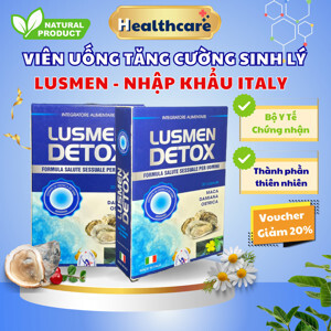 Viên uống tăng cường sinh lực và sức khỏe nam giới Lusmen hộp 30 viên