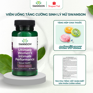 Viên uống tăng cường sinh lý cho nữ giới Ultimate Women's Intimate Performance 90 viên