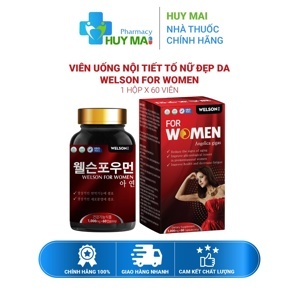 Viên uống tăng cường sinh lý nữ Welson For Women Hộp 60 viên