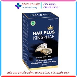 Viên uống tăng cường sinh lý nam Hàu plus Kingphar