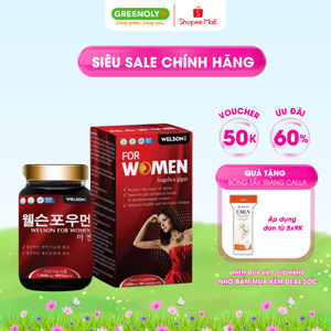 Viên uống tăng cường sinh lý nữ Welson For Women Hộp 60 viên