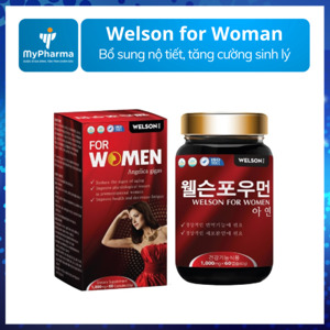 Viên uống tăng cường sinh lý nữ Welson For Women Hộp 60 viên