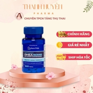 Viên uống tăng cường tiết tố Puritan's Pride Youth Guard DHEA 50mg 50 viên