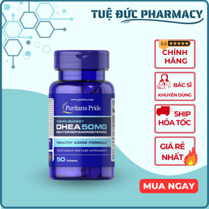 Viên uống tăng cường tiết tố Puritan's Pride Youth Guard DHEA 50mg 50 viên