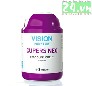 Viên uống tăng cường tiêu hóa và bảo vệ tế bào gan Cupers Neo Vision