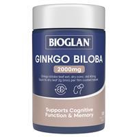 Viên uống tăng cường trí nhớ Bioglan Ginkgo Biloba 2000mg 100 viên