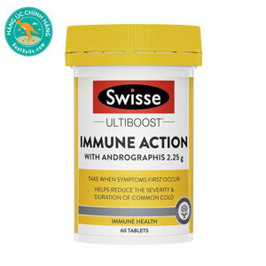 Viên uống tăng đề kháng Swisse Ultiboost Immune Action 60 viên