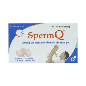 Viên uống tăng khả năng sinh sản ở nam giới Spermq Mediplantex 60 viên