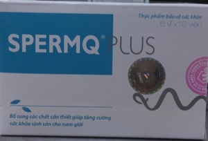 Viên uống tăng khả năng sinh sản ở nam giới Spermq Mediplantex 60 viên