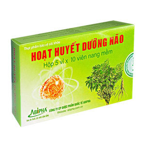 Viên Uống Tăng Tuần Hoàn Não Hoạt Huyết Abipha 30 Viên