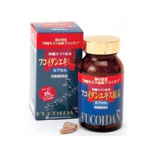 Viên uống tảo đỏ Okinawa Fucoidan Kanehide Bio - 150 viên