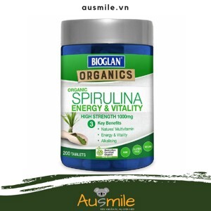 Viên uống tảo xoắn Bioglan Superfoods Spirulina 1000mg 200 Tablets