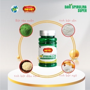 Viên uống tảo xoắn Úc Healthy Care Super Spirulina 400 viên