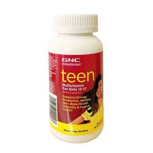 Viên uống Teen Multivitamin For Girls 12-17 GNC milestones 120 viên