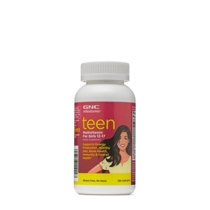 Viên uống Teen Multivitamin For Girls 12-17 GNC milestones 120 viên