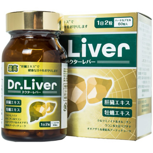 Viên uống thải độc gan Jpanwell Dr.Liver 60 viên