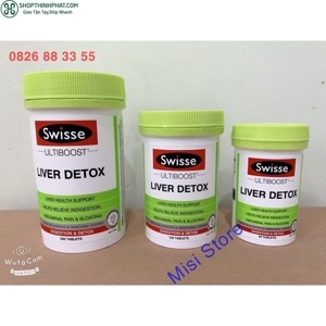 Viên uống thải độc gan Swisse Liver Detox 60 viên