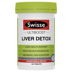 Viên uống thải độc gan Swisse Liver Detox 200 viên