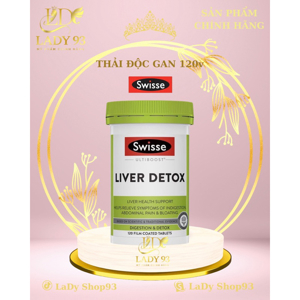 Viên uống thải độc gan Swisse Liver Detox 120 viên