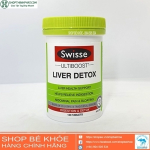 Viên uống thải độc gan Swisse Liver Detox 60 viên