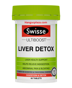 Viên uống thải độc gan Swisse Ultiboost Liver Detox 60 viên