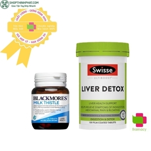 Viên uống thải độc gan Swisse Ultiboost Liver Detox 60 viên