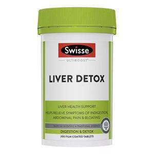 Viên uống thải độc gan Swisse Liver Detox 200 viên