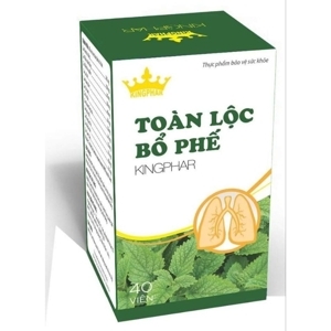 Viên Uống Thanh Nhiệt, Giảm Ho Toàn Lộc Bổ Phế Kingphar 40 Viên