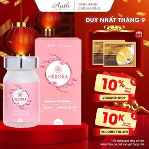 Viên uống thơm cơ thể Hebora Sakura Damask Rose