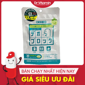 Viên uống thơm miệng Orihiro DeoBlock 30 viên