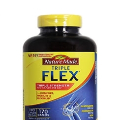 Viên uống thực phẩm chức năng bổ khớp của Mỹ Triple Flex Nature Made hộp 170 viên