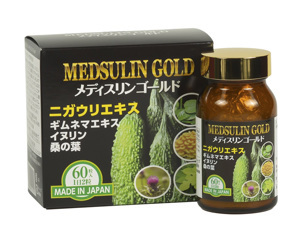 Viên uống tiểu đường Medsulin Gold Jpanwell 60 viên