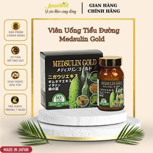 Viên uống tiểu đường Medsulin Gold Jpanwell 60 viên