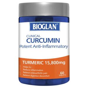 Viên uống tinh bột nghệ Bioglan Clinical Curcumin 60 viên